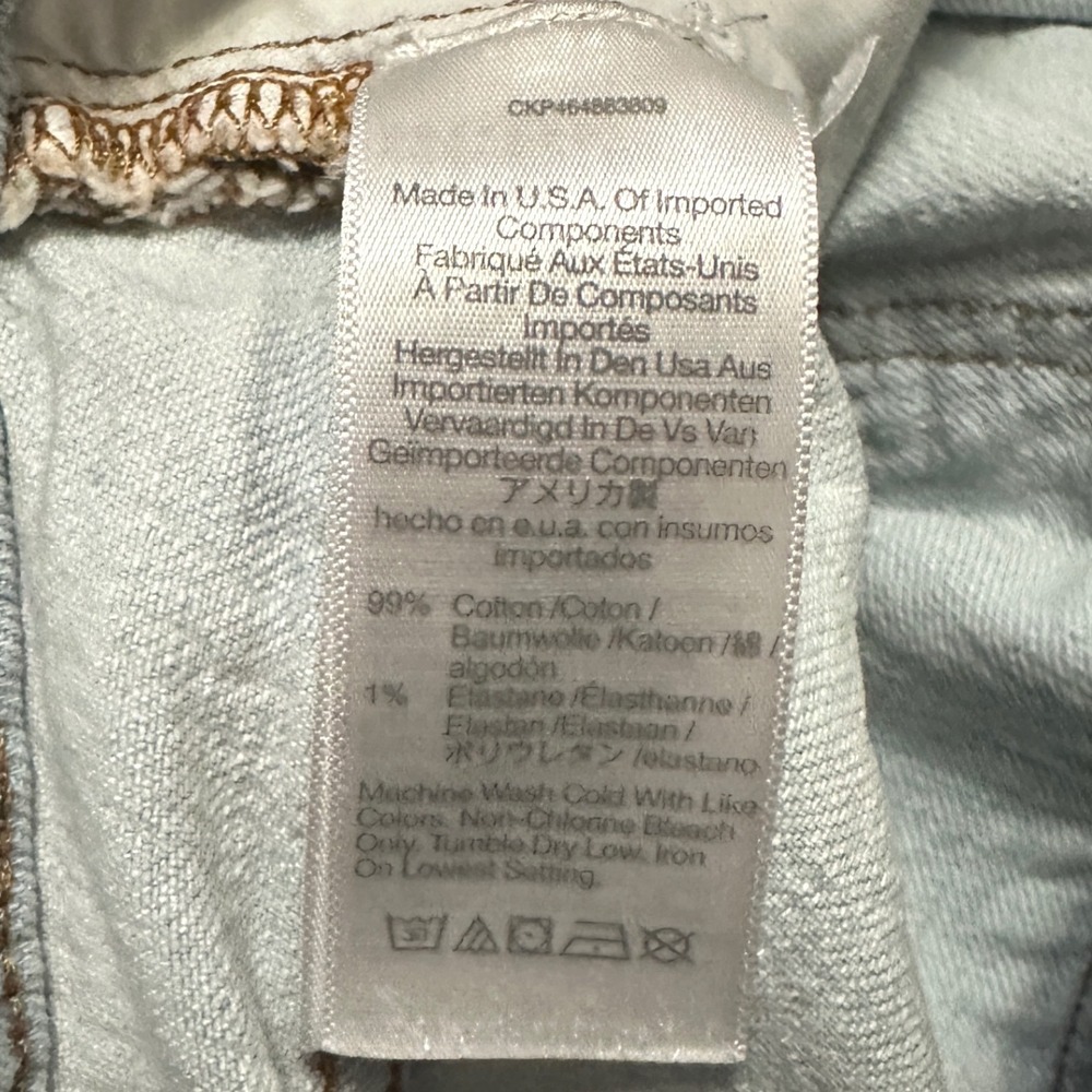 Madewell Balloon Jeans Light Wash Distressed High Rise Tapered Women's 30 - Picture 7 of 8